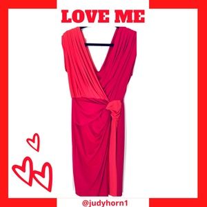 Orange and Pink Women’s Dress